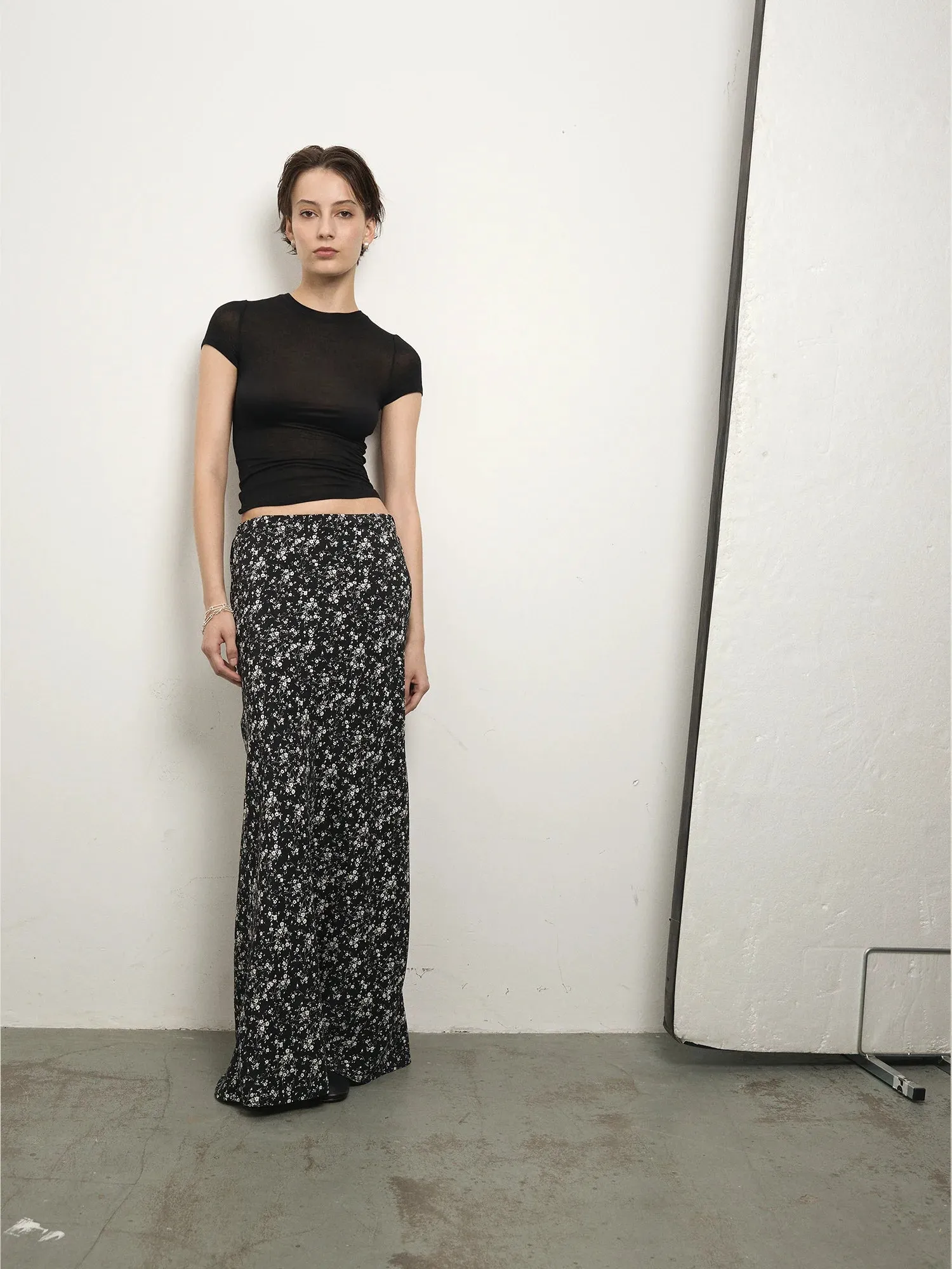 Elemental Bias Half Slip Skirt | Floral Print sold by Paris Georgia