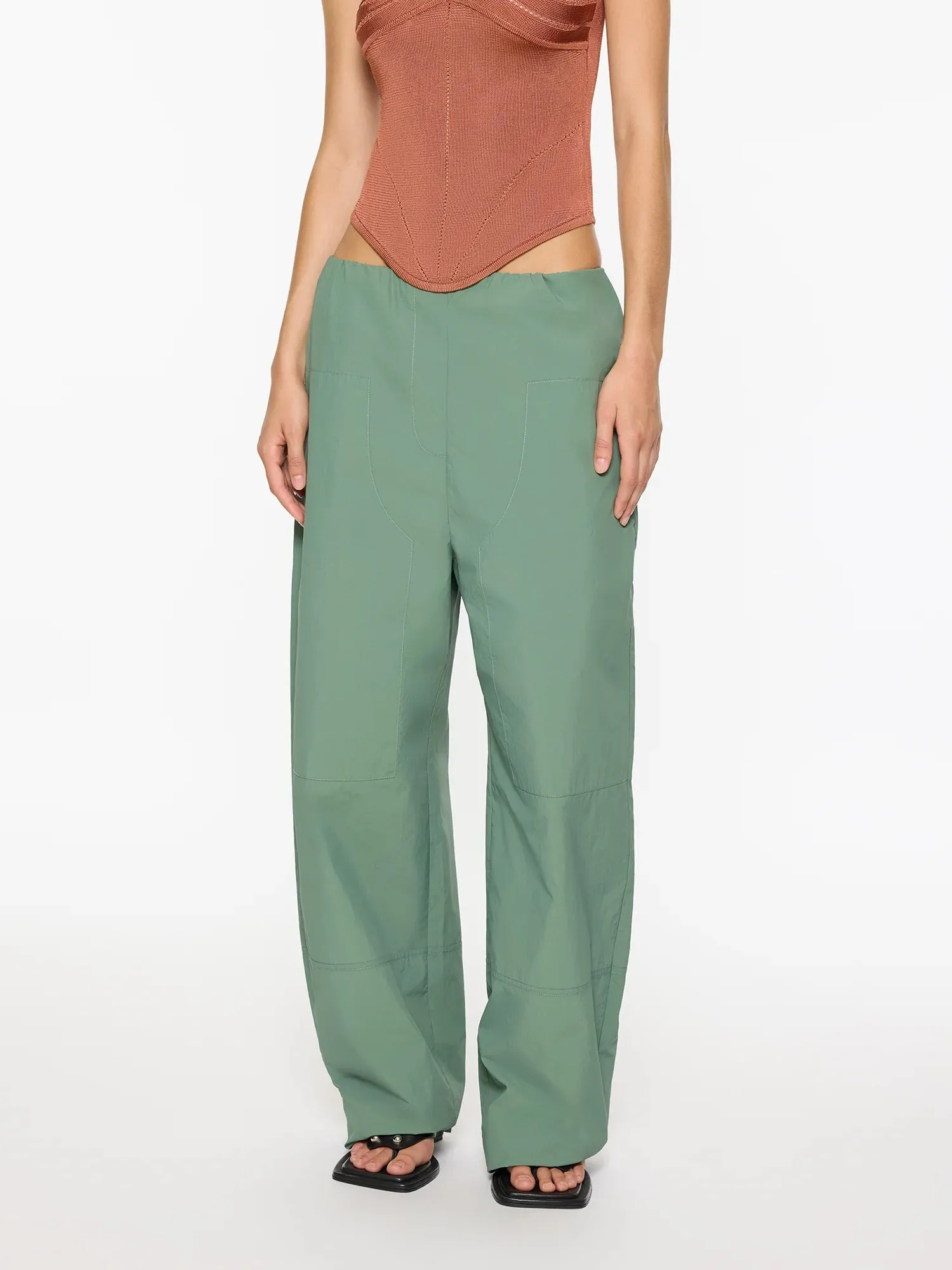Cocoon Trackpant | Duck Green sold by Paris Georgia product image thumbnail 2