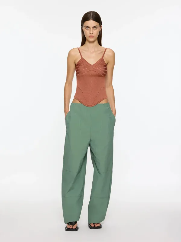 Cocoon Trackpant | Duck Green sold by Paris Georgia