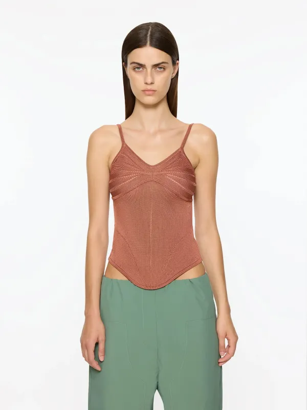 Amelia Singlet | Bean made by Paris Georgia