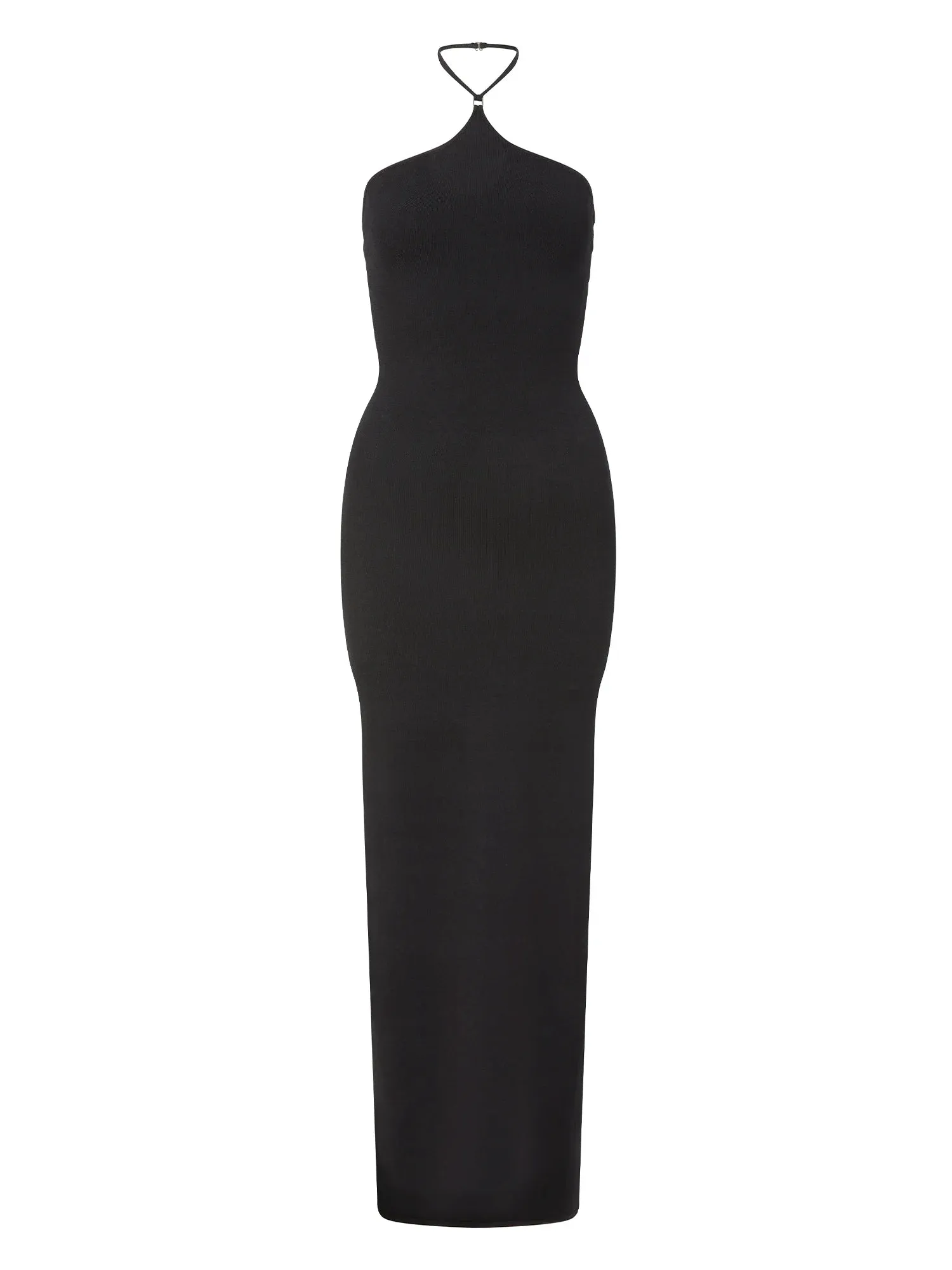 Elemental Halter Hardware Dress | Black sold by Paris Georgia product image thumbnail 2