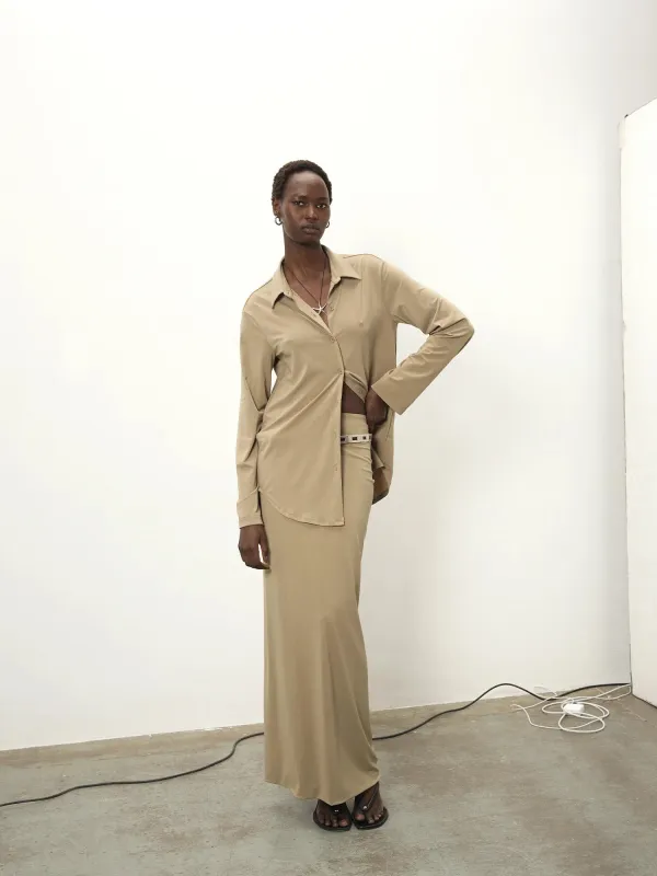 Elemental Everyday Skirt | Almond made by Paris Georgia