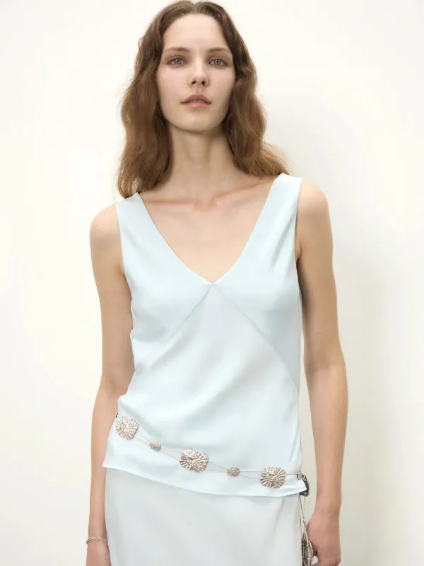 Elemental SJP Top | Ice Blue made by Paris Georgia