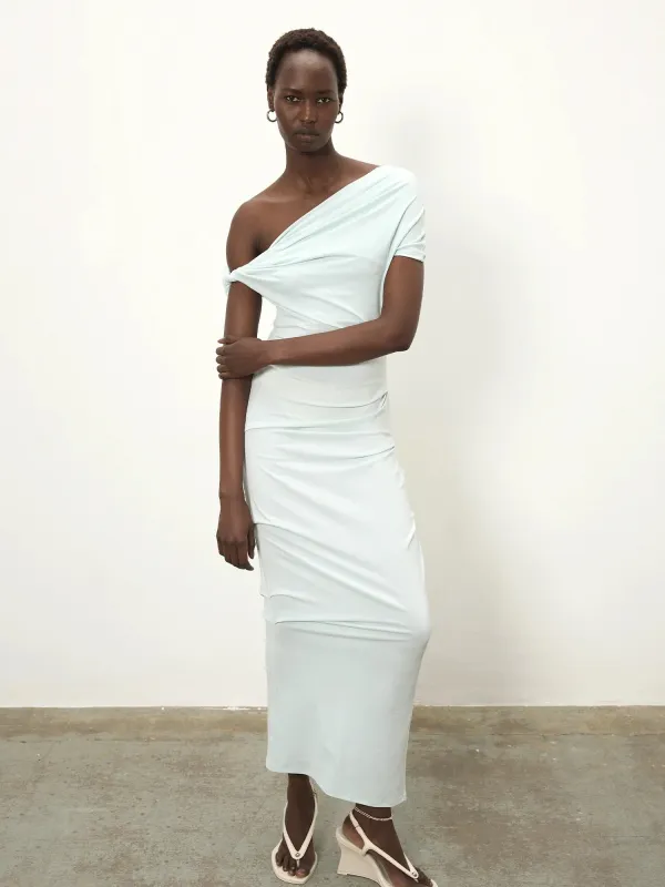 Elemental Ida Dress | Pale Blue made by Paris Georgia