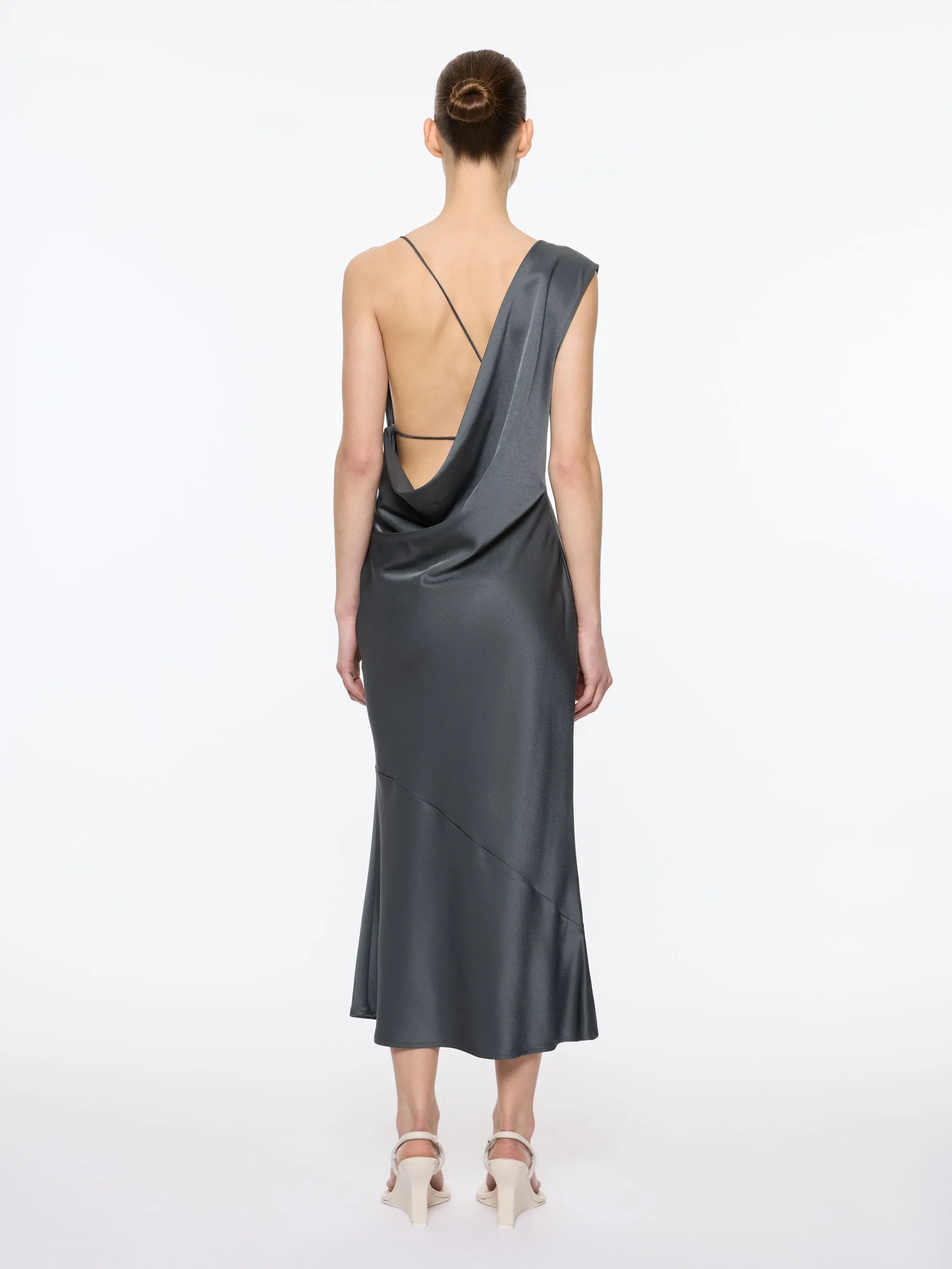 Minka Midi Slip | Slate sold by Paris Georgia product image thumbnail 3