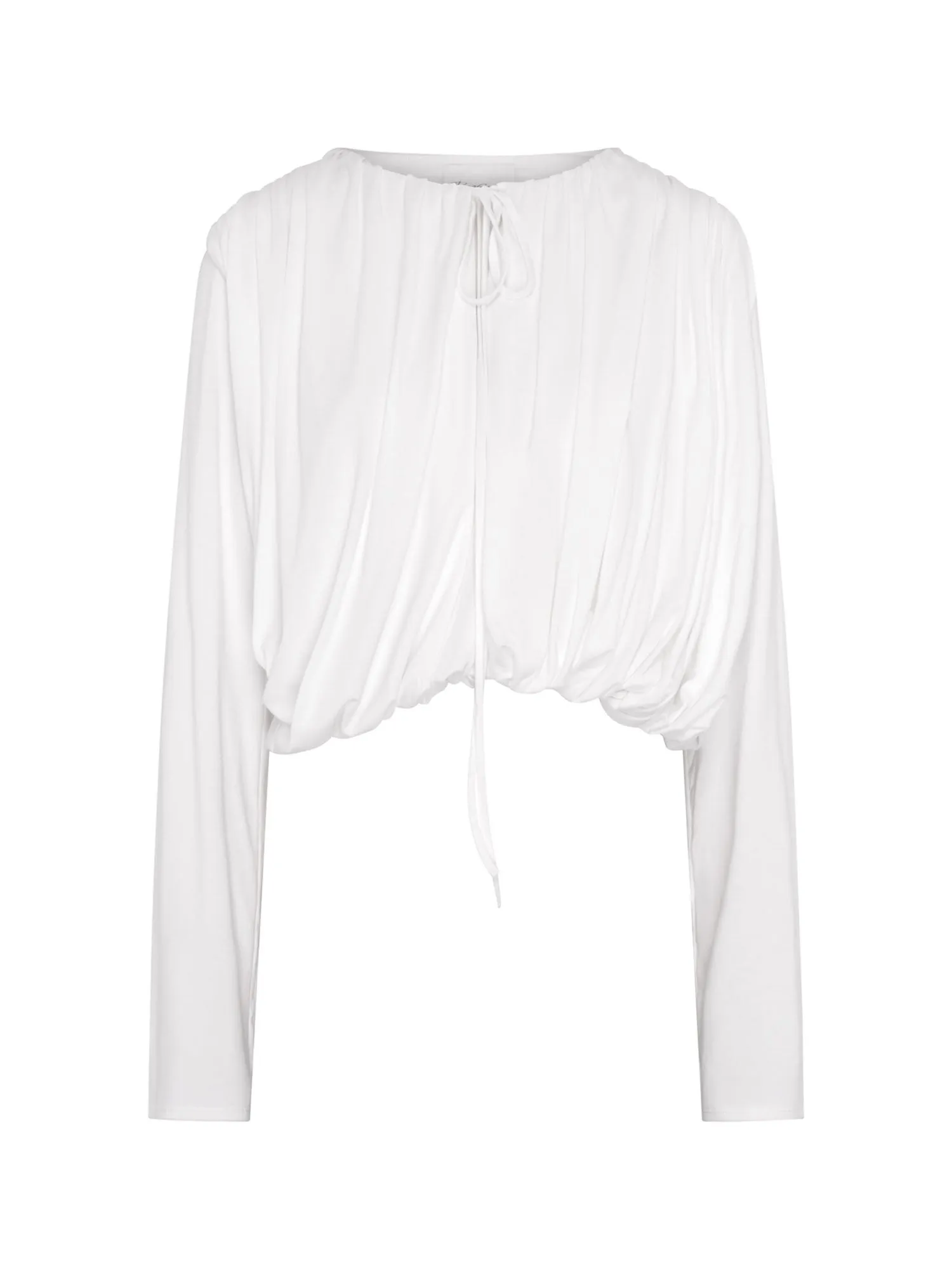 Olive Top | White sold by Paris Georgia product image thumbnail 2