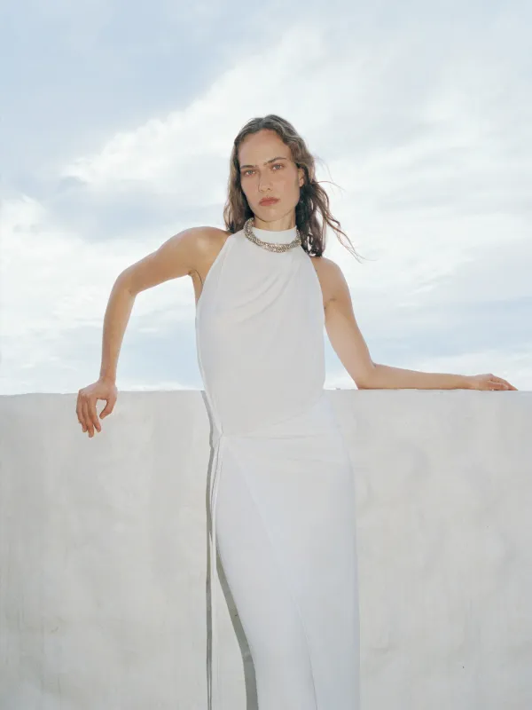 Mia Dress | White made by Paris Georgia