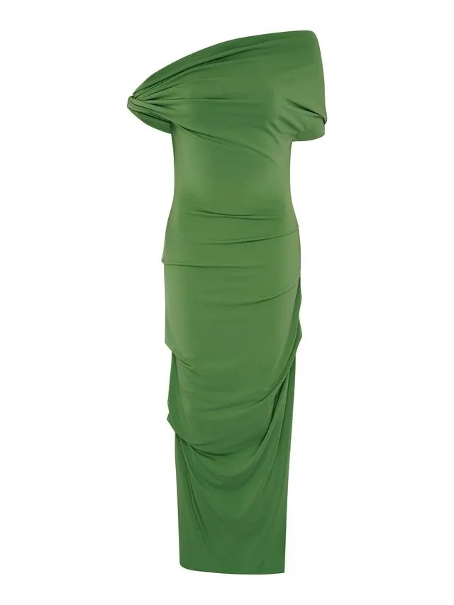 Ida Dress | Forest Green sold by Paris Georgia product image thumbnail 2