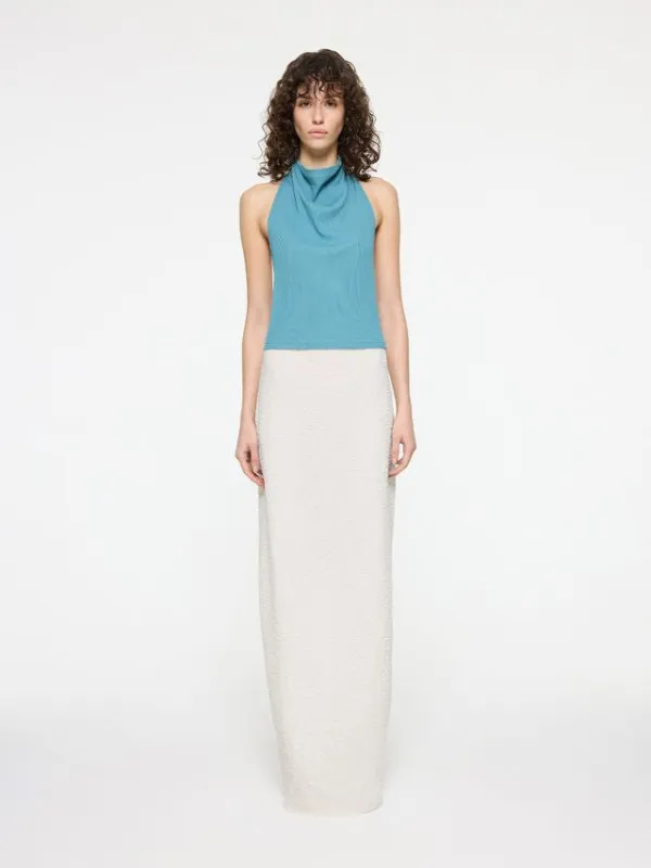 Elemental Popcorn Skirt | White made by Paris Georgia
