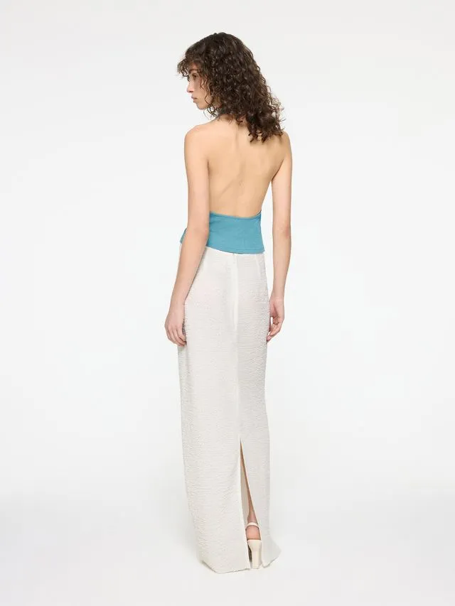 Elemental Popcorn Skirt | White sold by Paris Georgia product image thumbnail 4