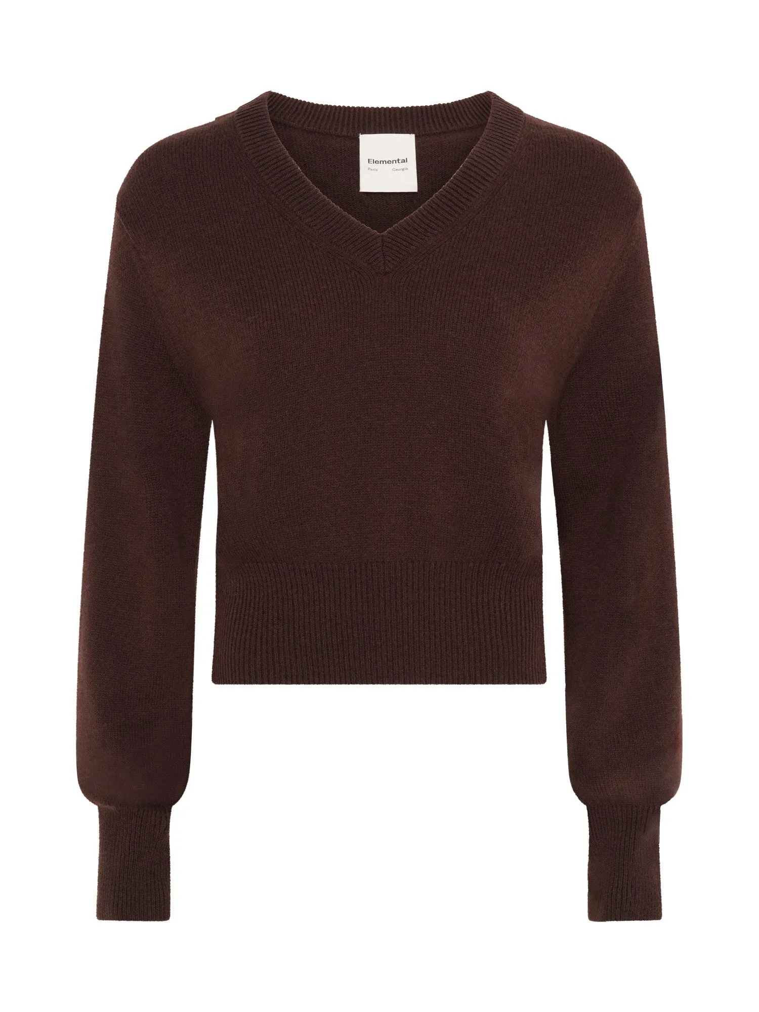 Elemental Dolly Sweater | Raven Brown sold by Paris Georgia product image thumbnail 2