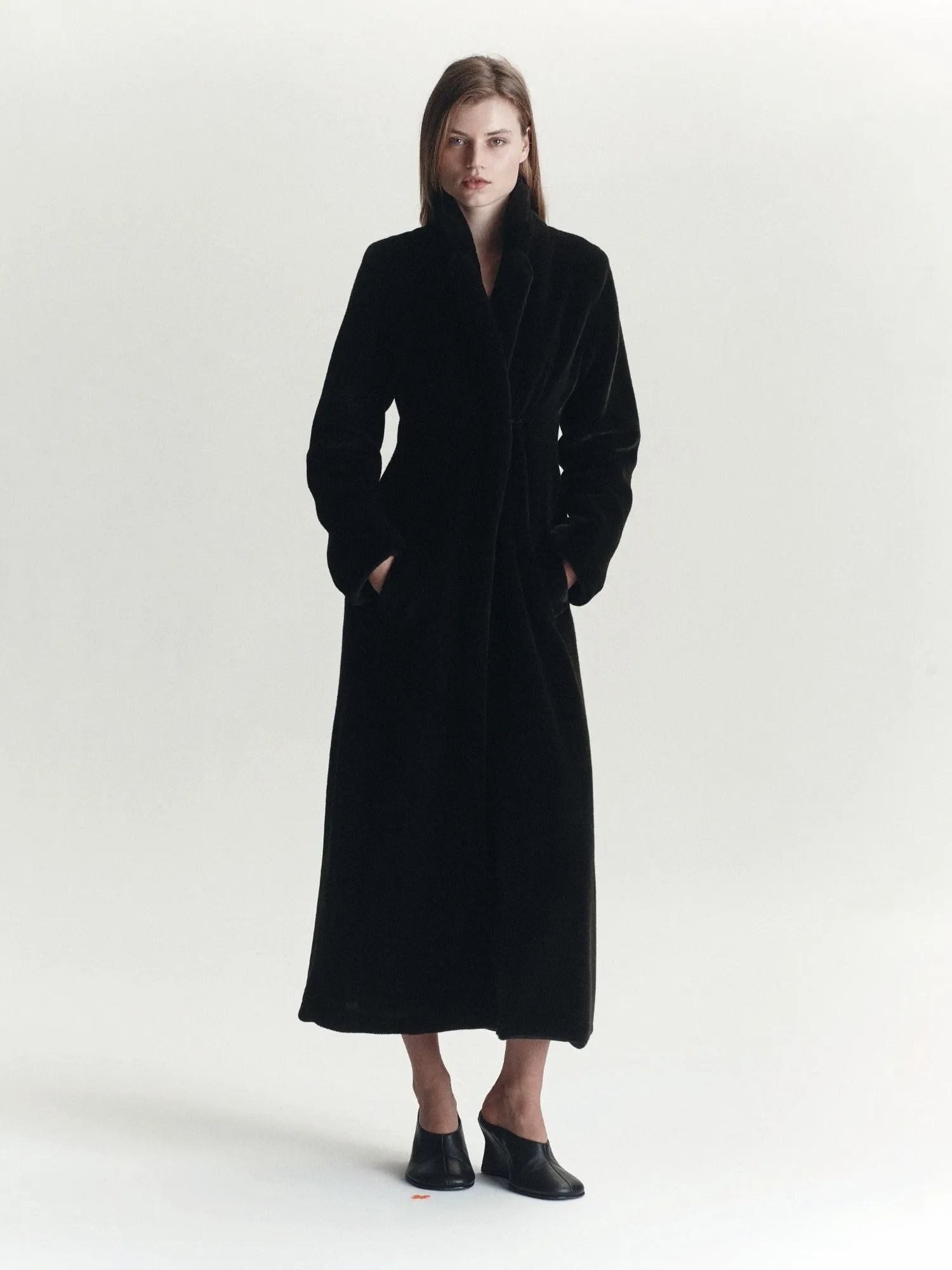 Augustine Coat | Chocolate Brown sold by Paris Georgia product image thumbnail 3