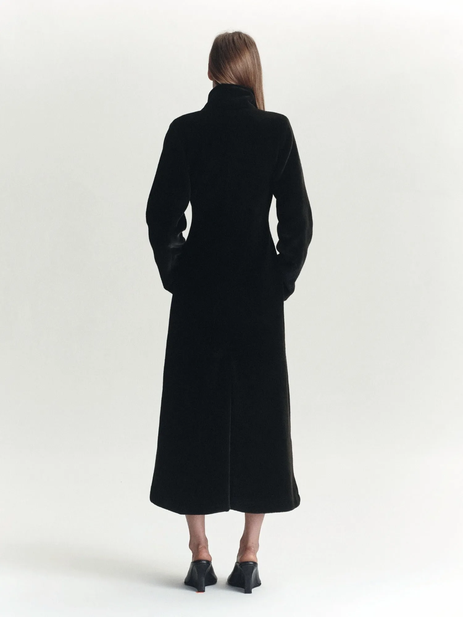 Augustine Coat | Chocolate Brown sold by Paris Georgia product image thumbnail 5
