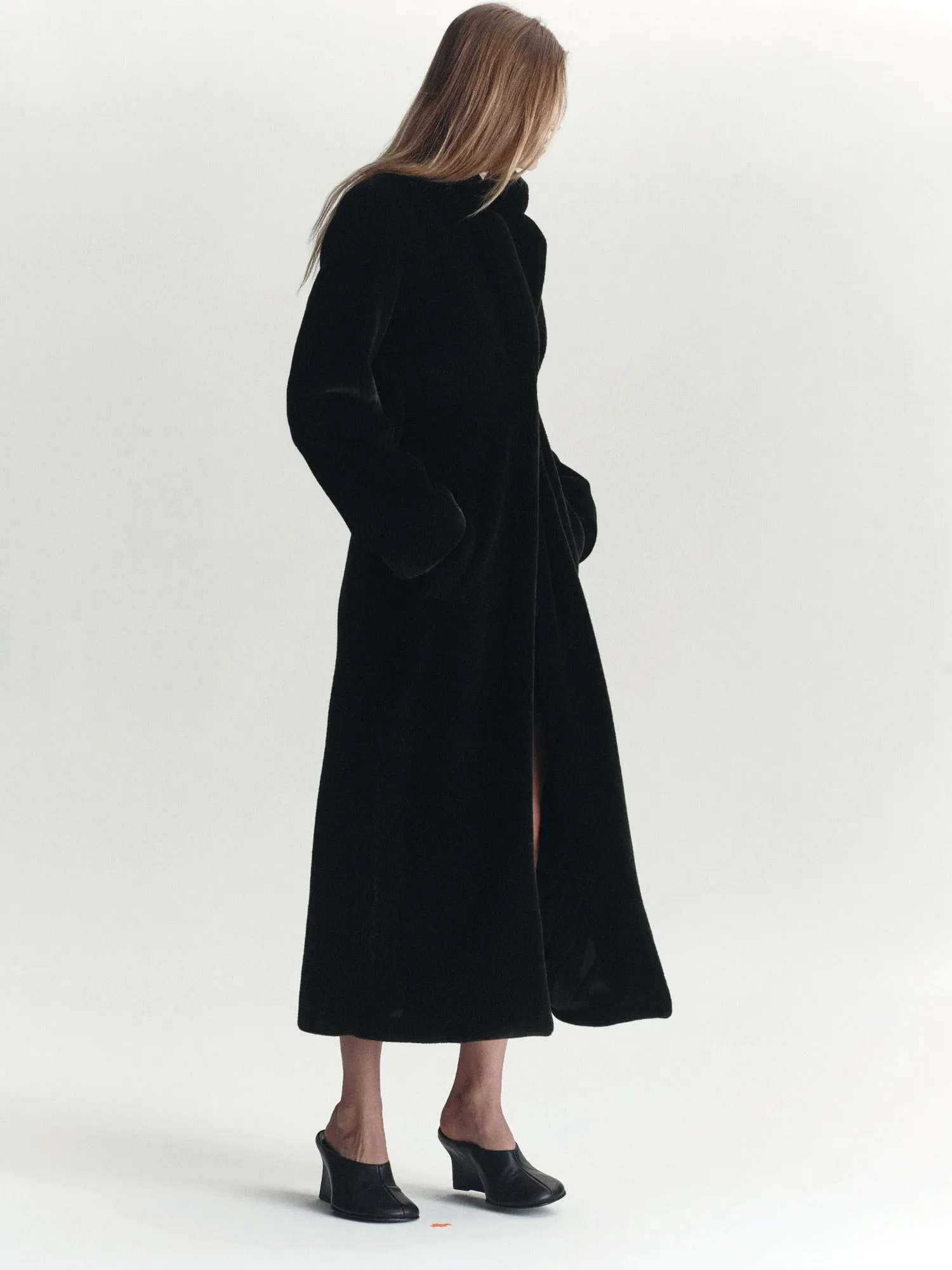 Augustine Coat | Chocolate Brown sold by Paris Georgia product image thumbnail 4