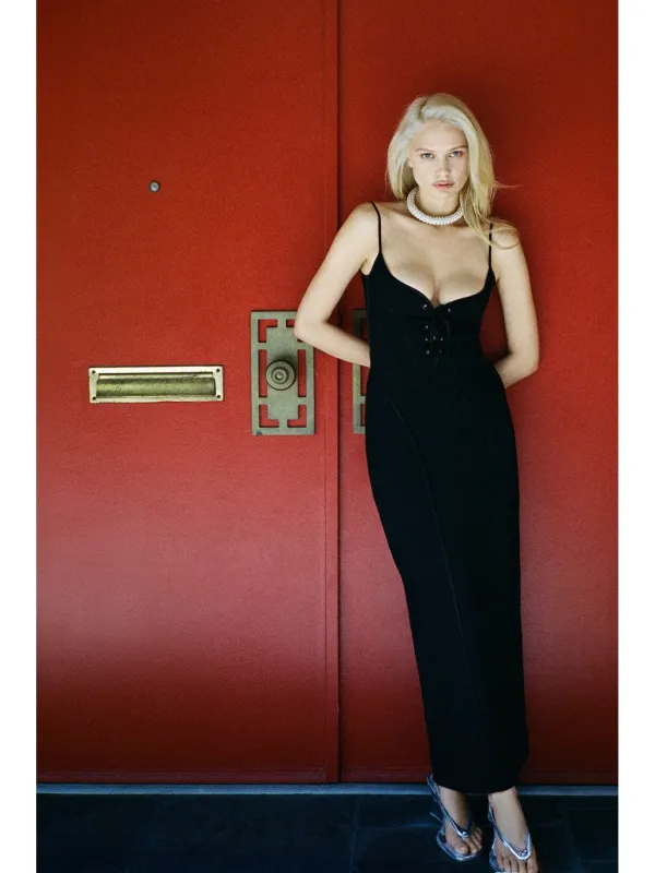 Paloma Dress | Black made by Paris Georgia