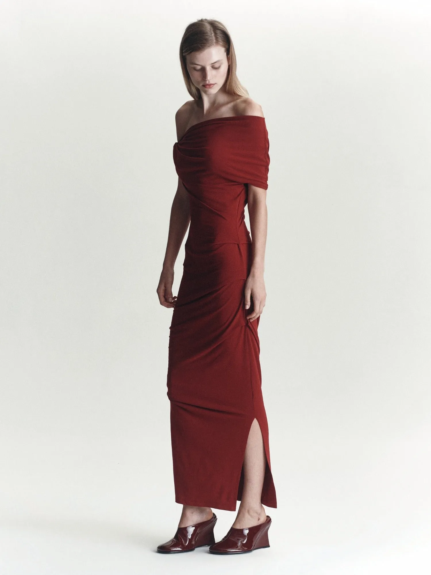 Ida Dress | Rhubarb sold by Paris Georgia product image thumbnail 4