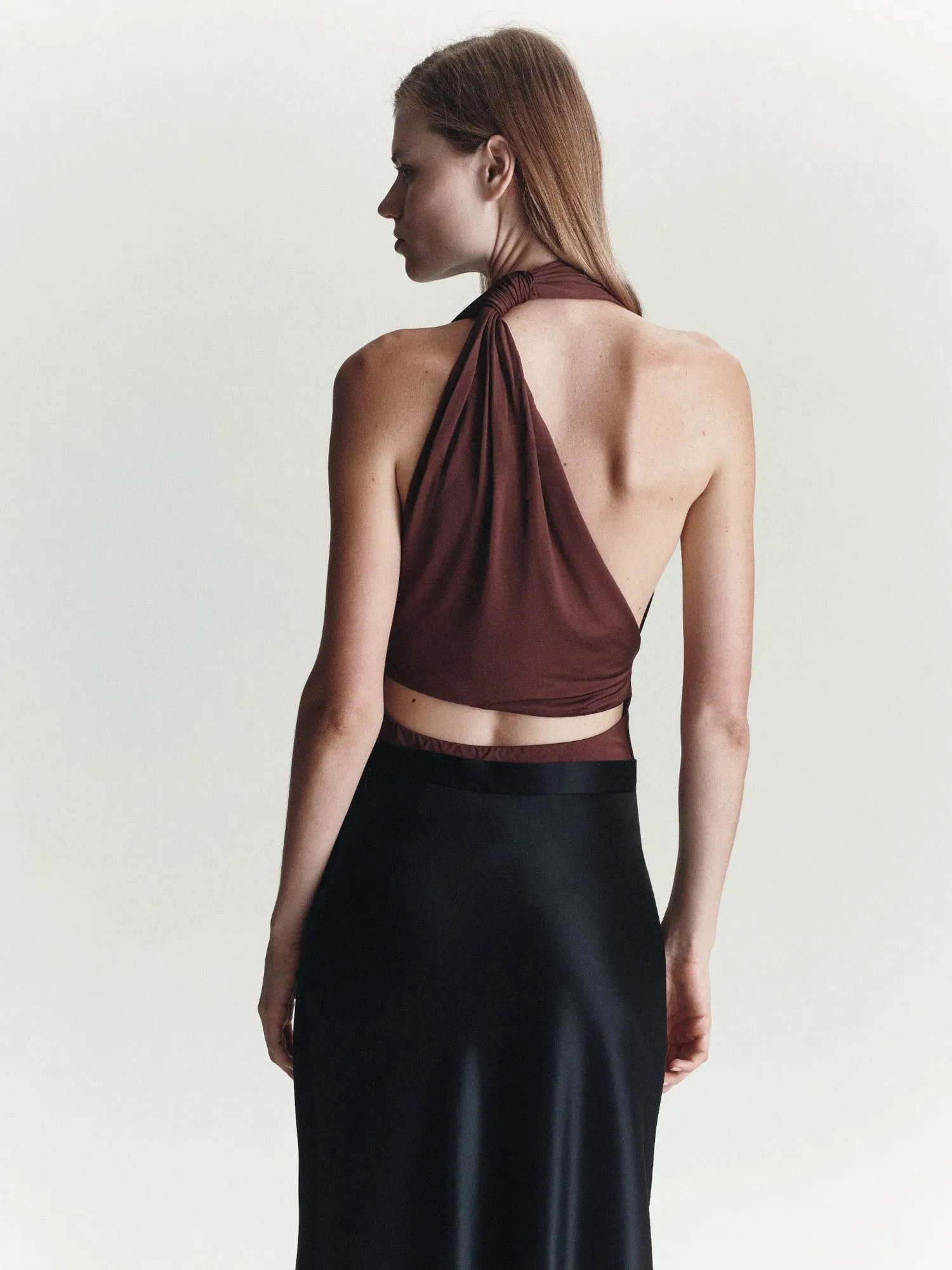 Thelma Bodysuit | Mocha sold by Paris Georgia product image thumbnail 4
