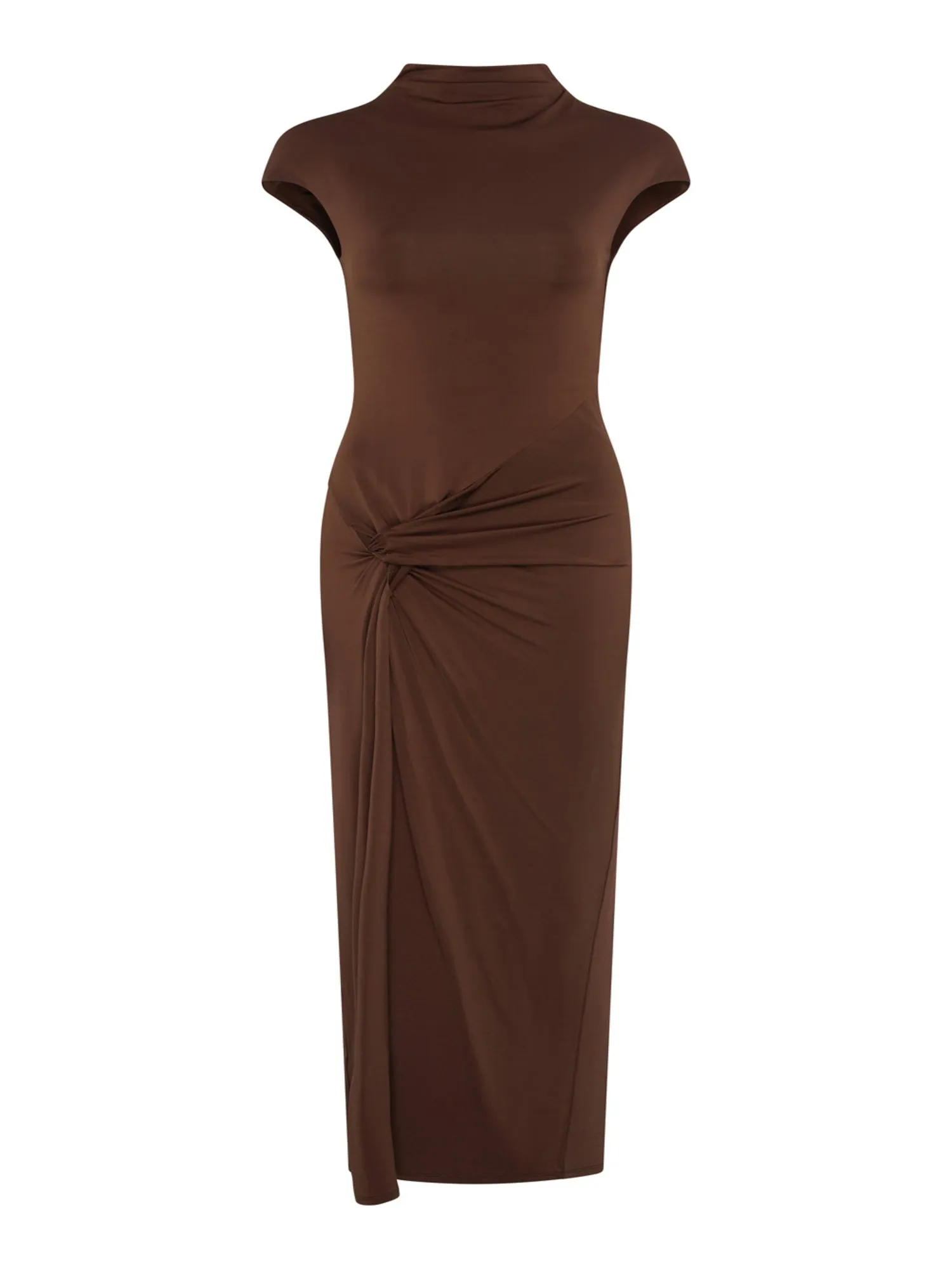 Antonia Dress | Mocha sold by Paris Georgia product image thumbnail 2
