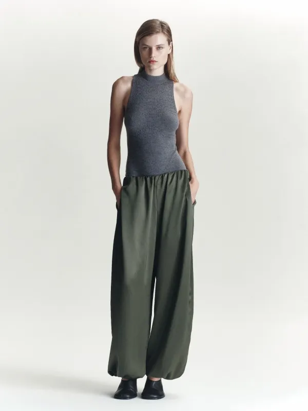 Olive Pant | Loden Green made by Paris Georgia