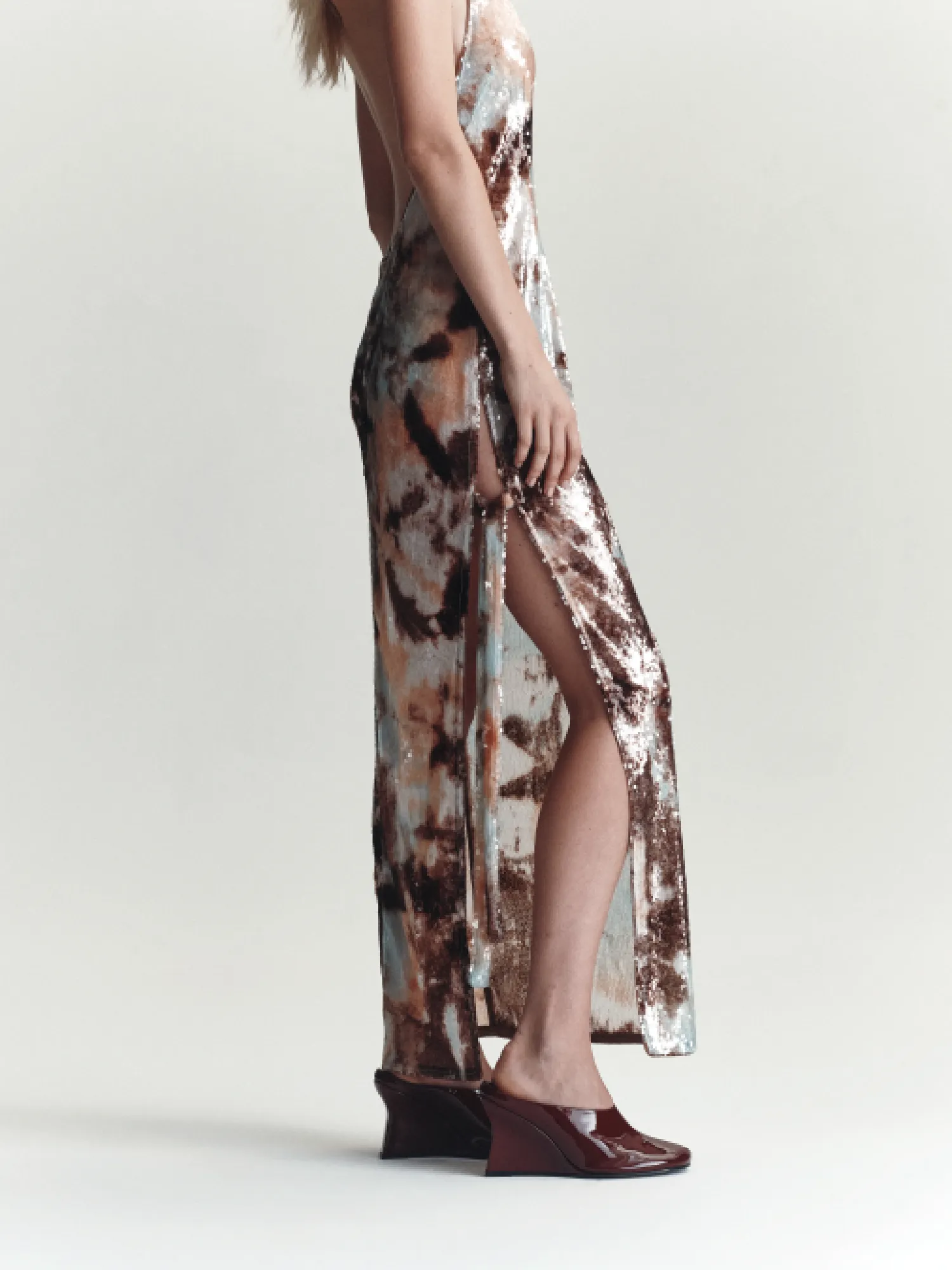 Bex Dress | Ocean Mist sold by Paris Georgia product image thumbnail 4