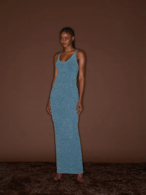 09 Knubby Dress | Mixed Blue sold by Paris Georgia