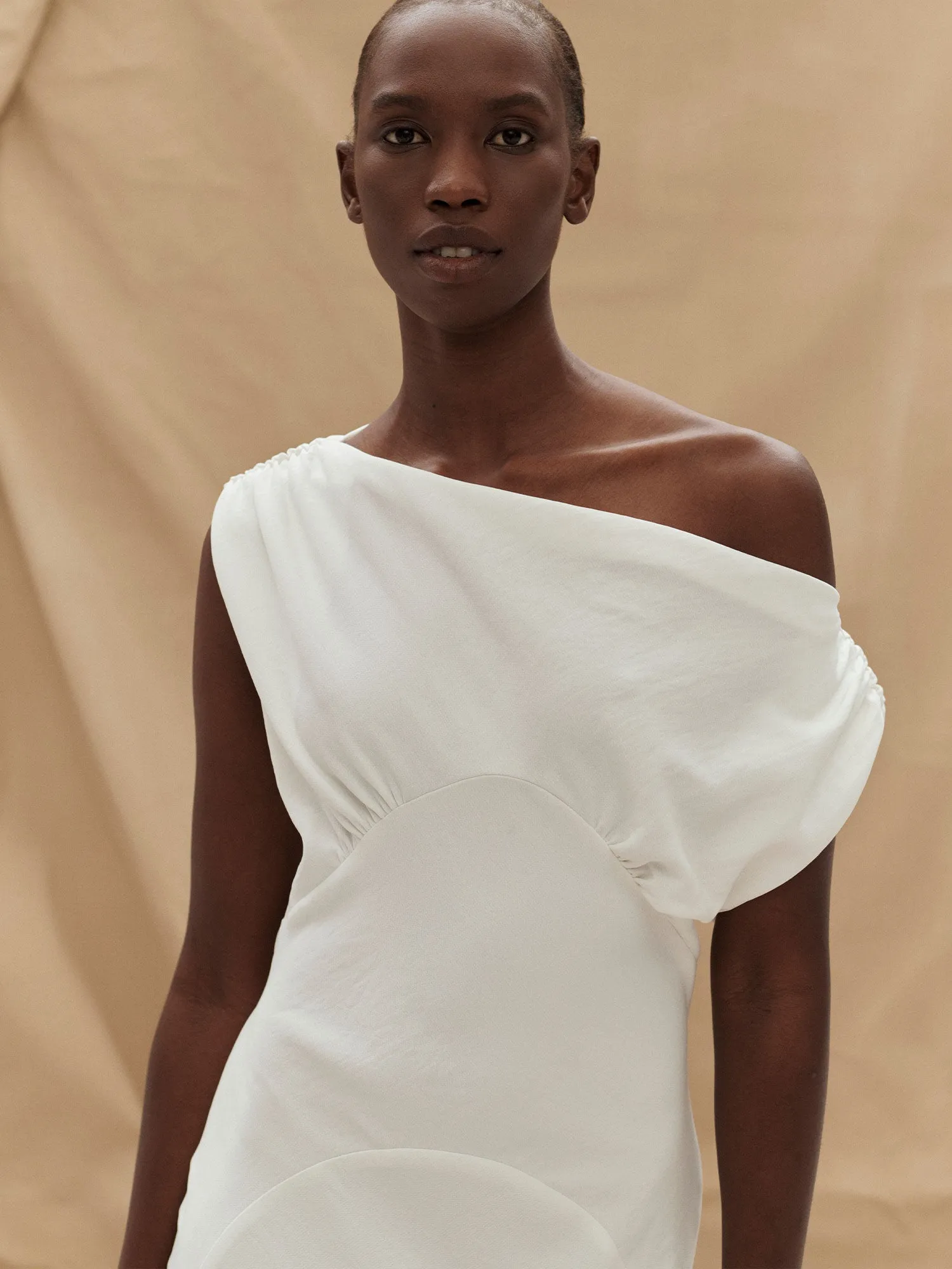 07 RAINA DRESS | WHITE sold by Paris Georgia product image thumbnail 4