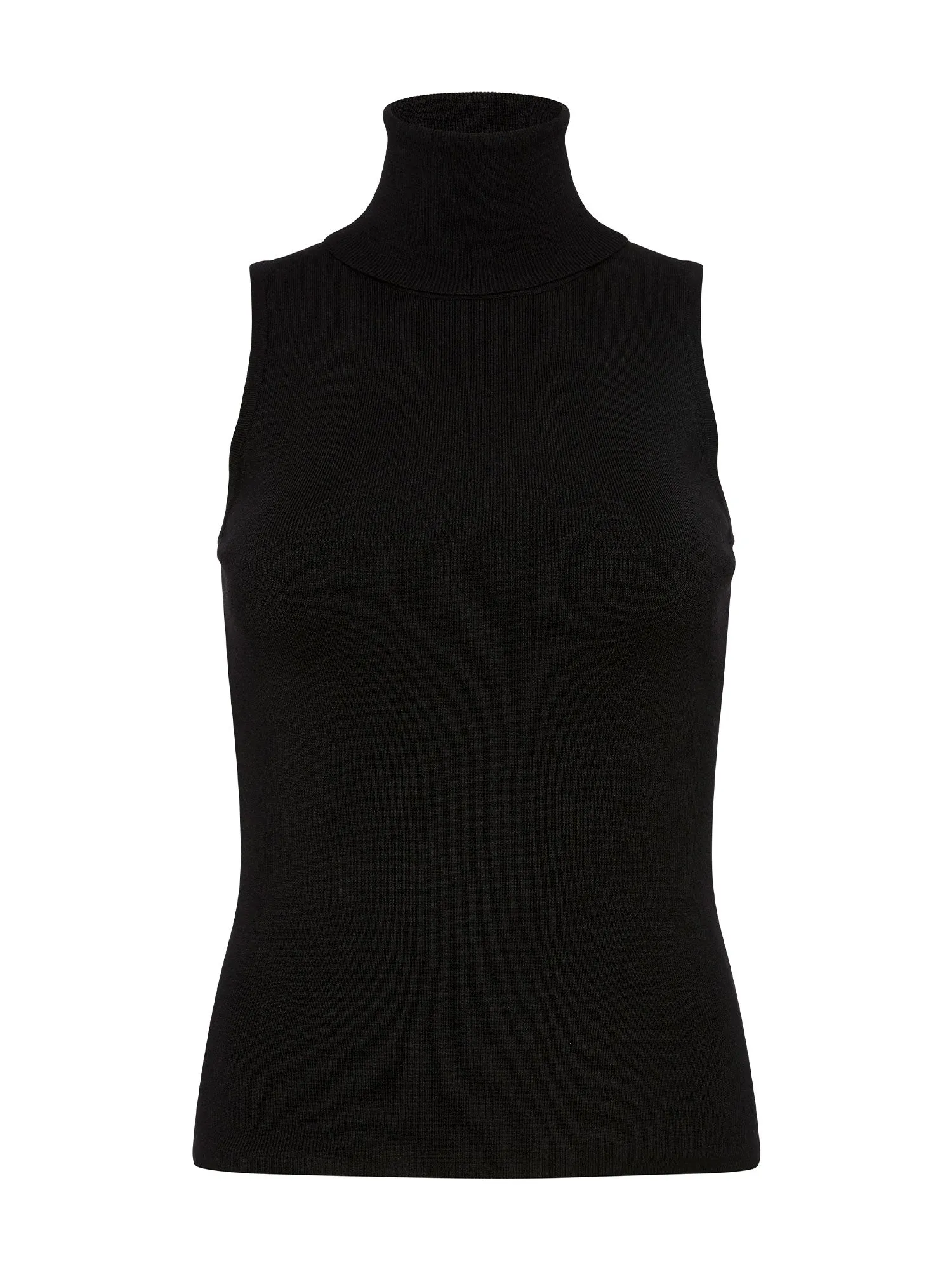 04 Elemental Sleeveless Turtleneck | Black sold by Paris Georgia product image thumbnail 2