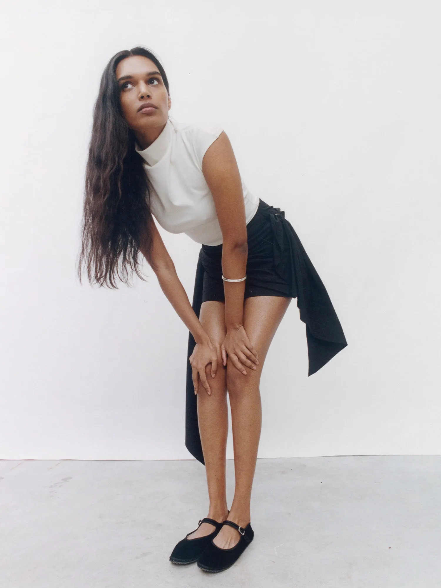 08 Cloud Skirt | Black sold by Paris Georgia product image thumbnail 4