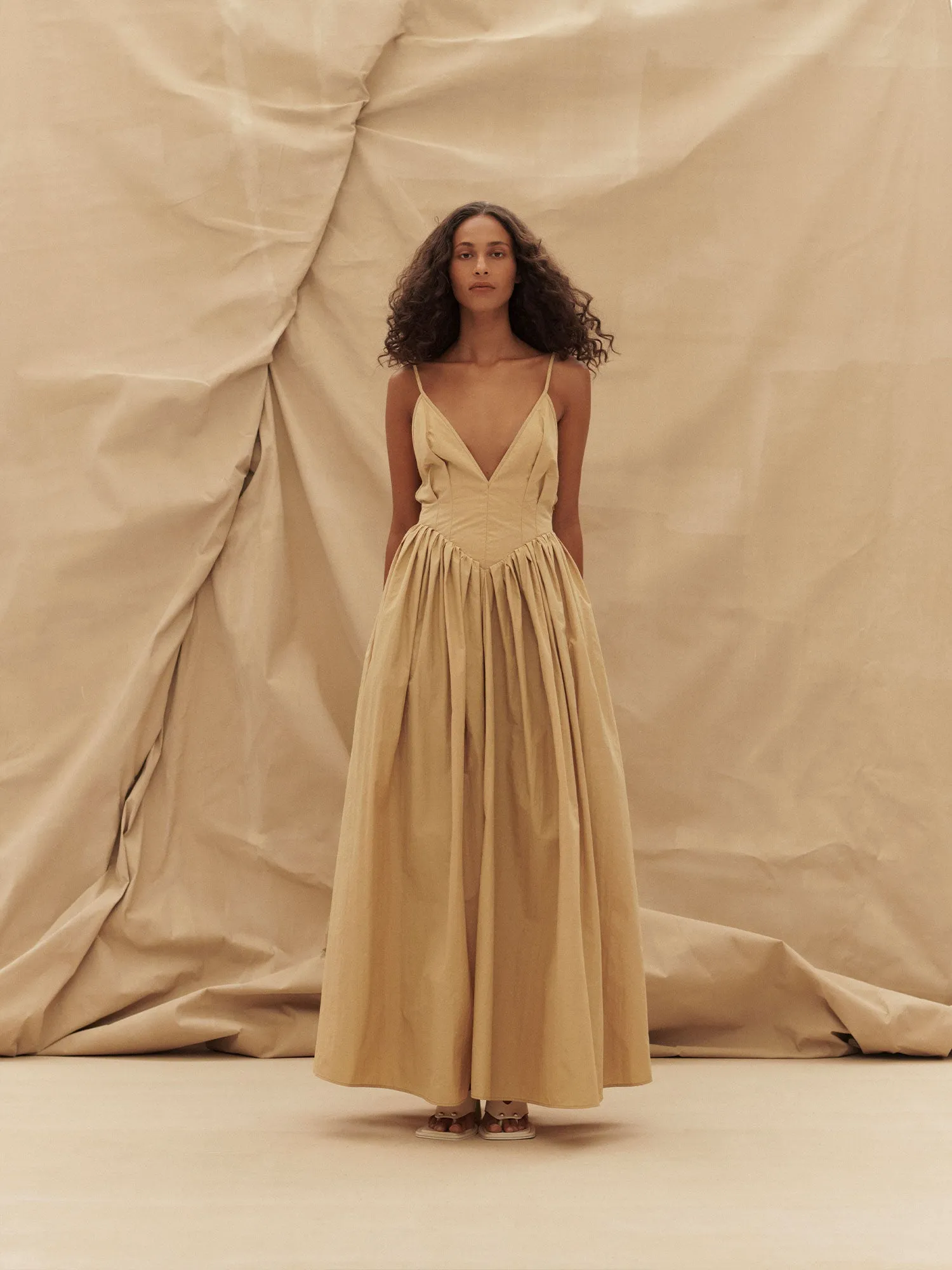 07 PALOMA DRESS | SAND sold by Paris Georgia product image thumbnail 5