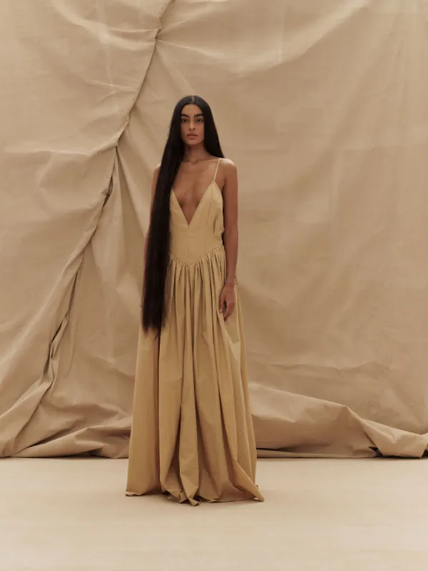 07 PALOMA DRESS | SAND sold by Paris Georgia