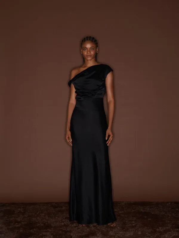 Davie Dress | Black made by Paris Georgia