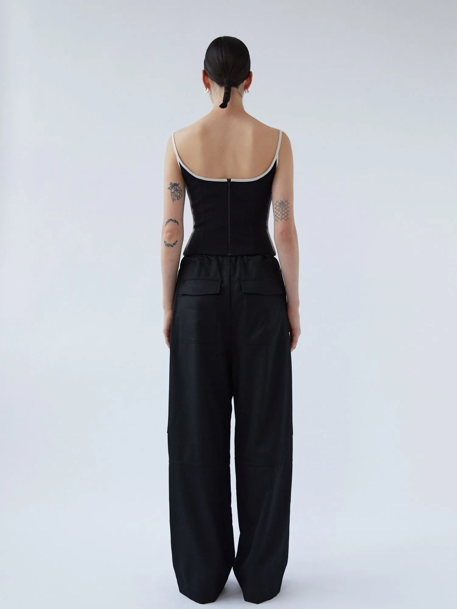 Herb Trouser | Black sold by Paris Georgia product image thumbnail 3