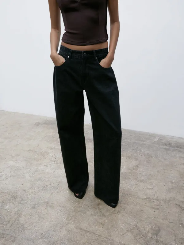 Baggy Jean | Black sold by Paris Georgia