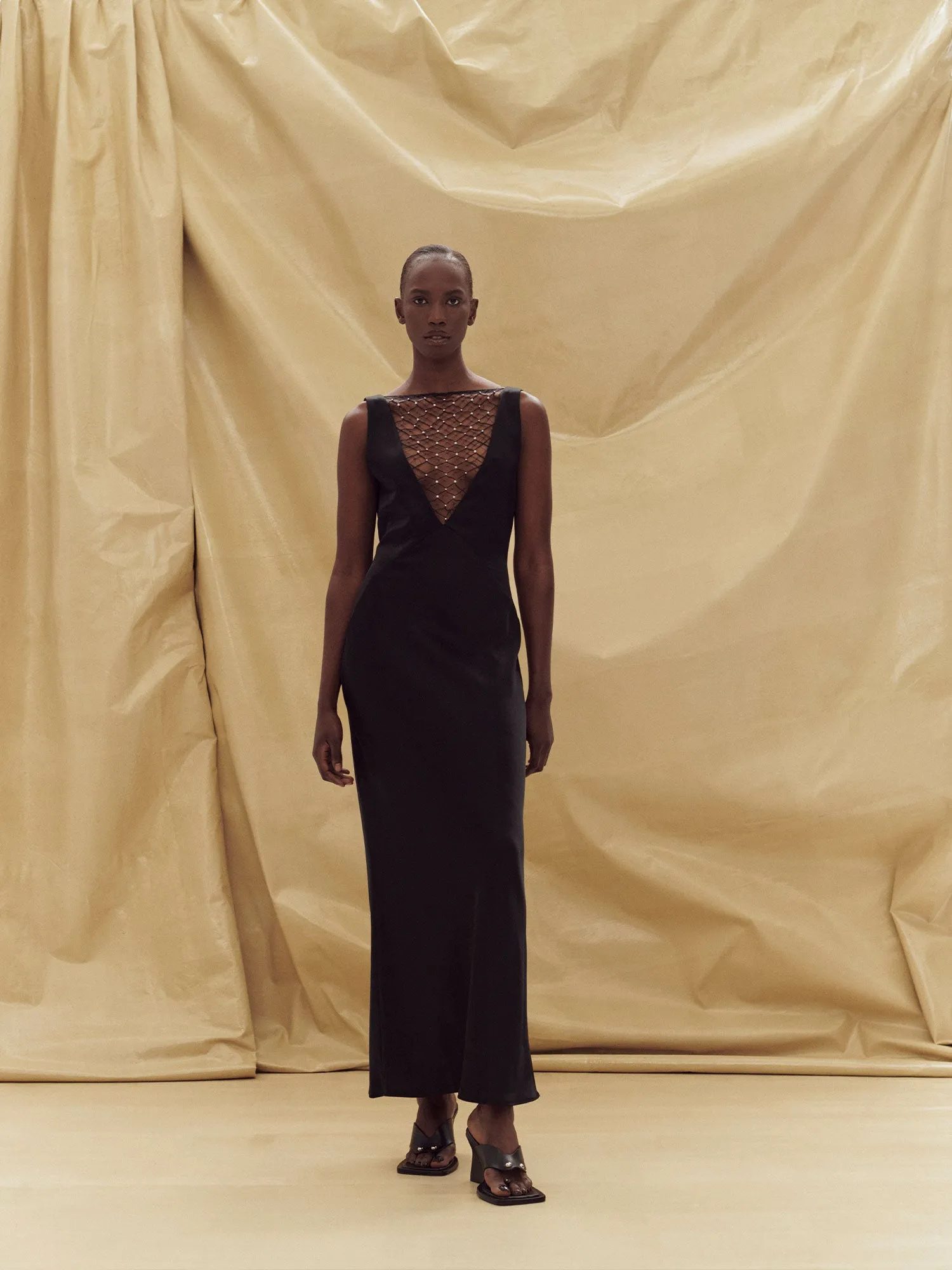 07 MARA DRESS | BLACK sold by Paris Georgia