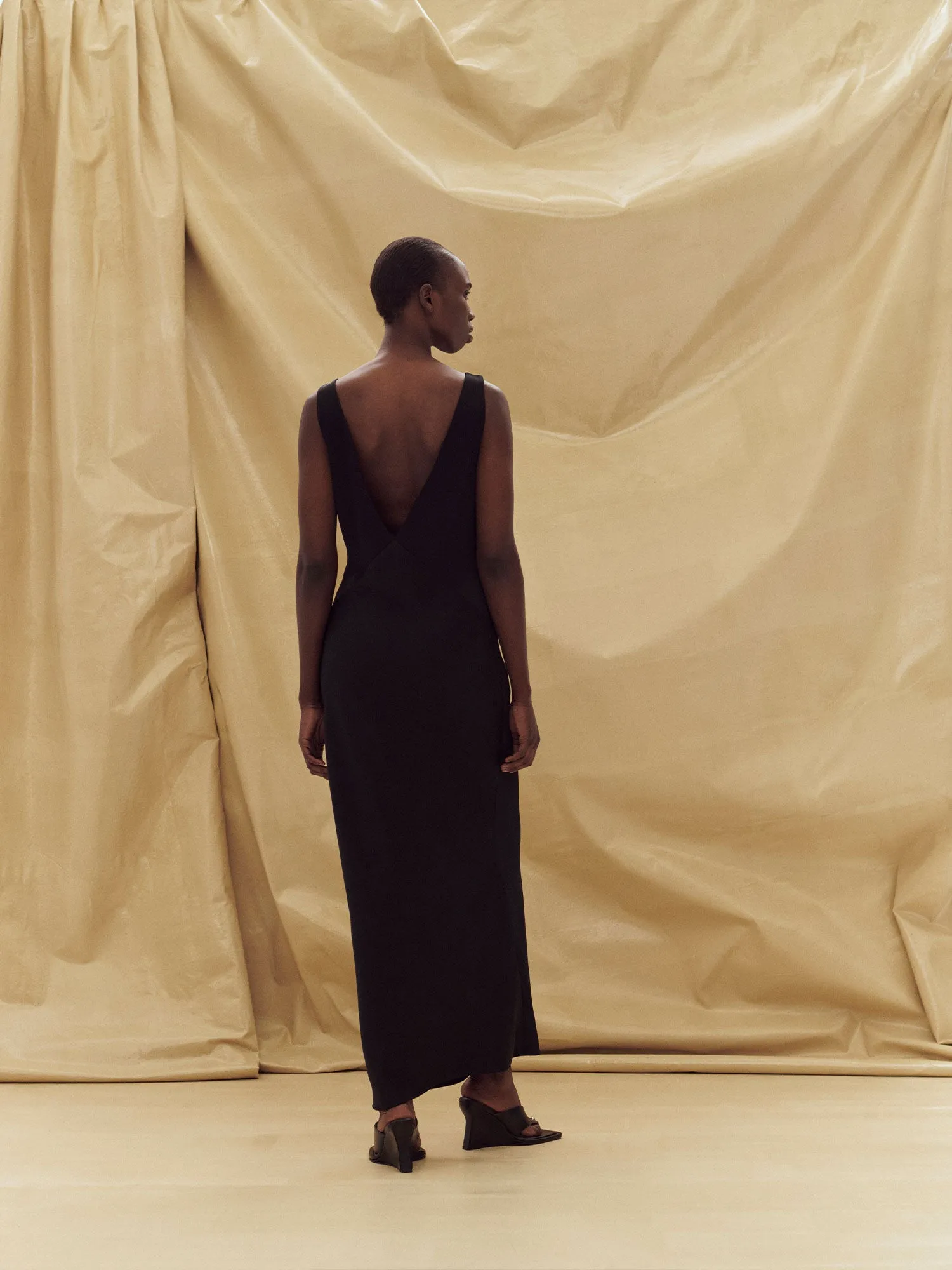 07 MARA DRESS | BLACK sold by Paris Georgia product image thumbnail 4