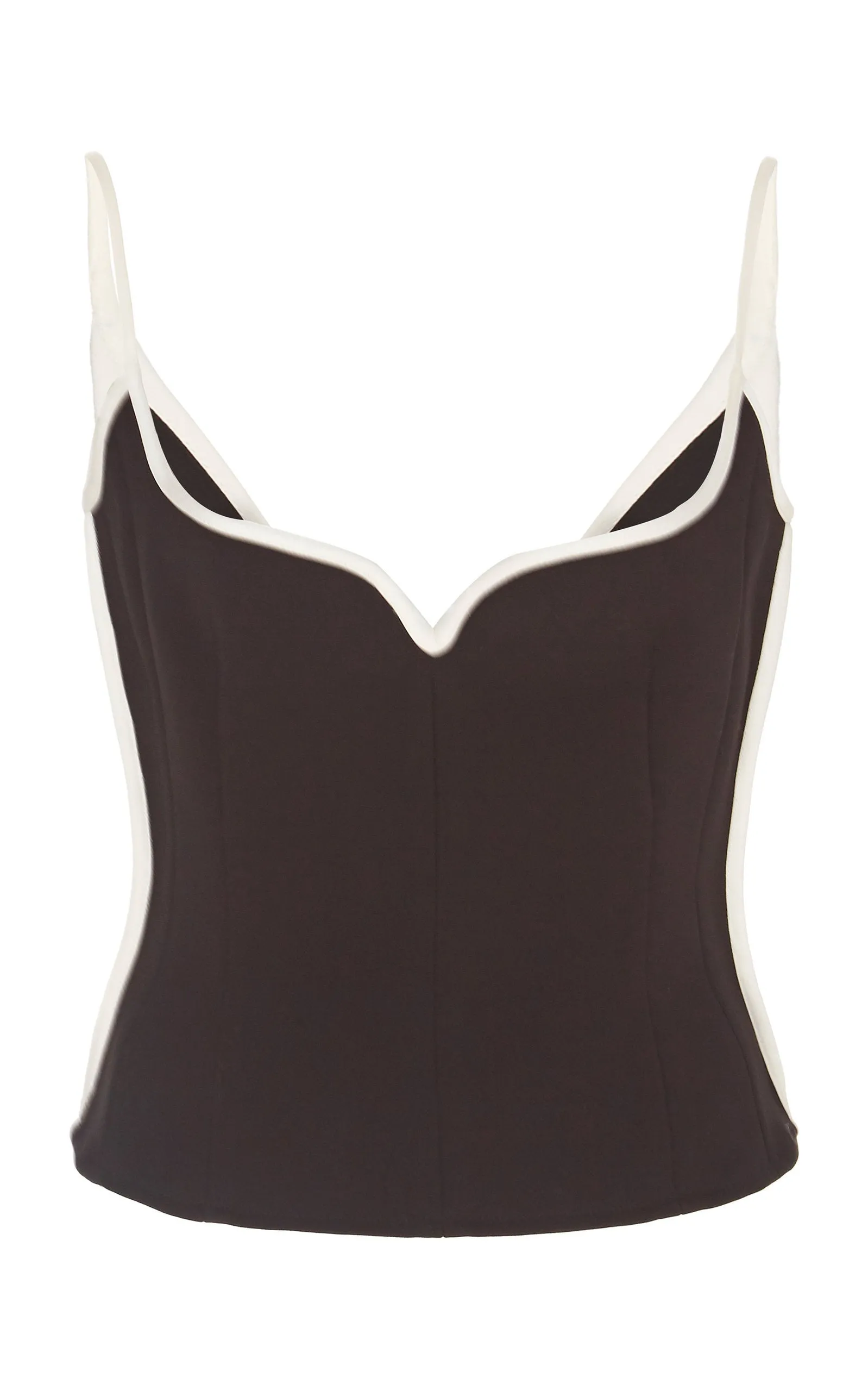 Heart Singlet | Black & White sold by Paris Georgia product image thumbnail 2