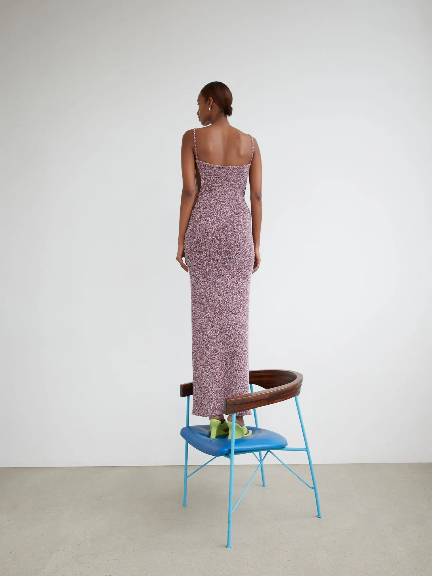 08 Charlie Dress | Raspberry Multi sold by Paris Georgia product image thumbnail 4