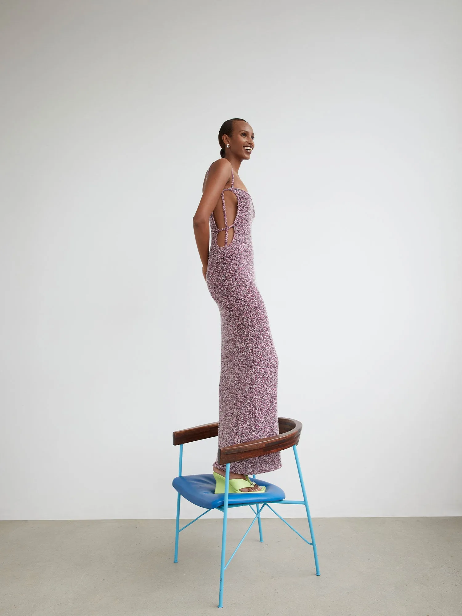 08 Charlie Dress | Raspberry Multi sold by Paris Georgia