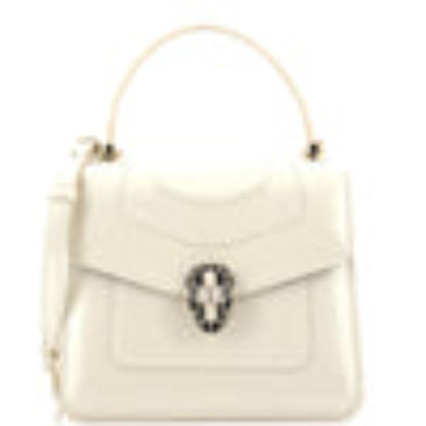 Serpenti Top Handle Bag Patent Small sold by Rebag