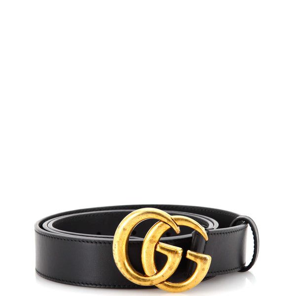 GG Marmont Belt Leather Medium 95 sold by Rebag product image thumbnail 2