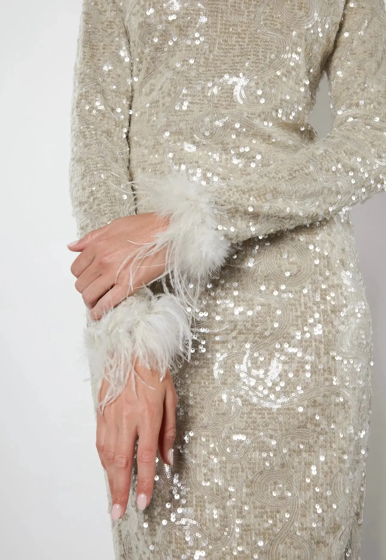 Champagne Dress sold by Anne Louise Boutique product image thumbnail 5