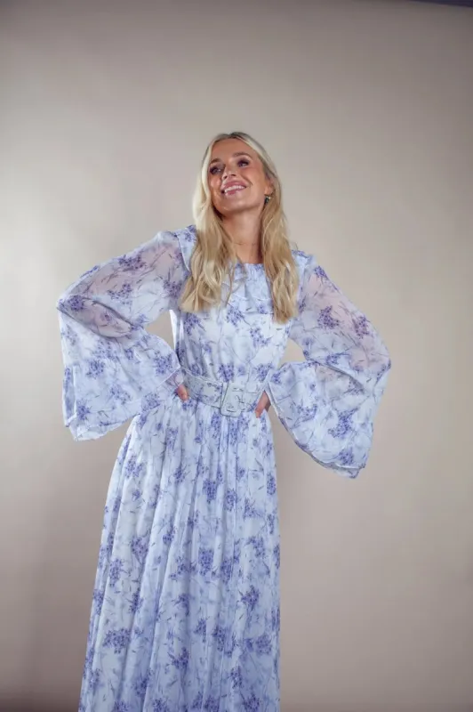 The Hibiscus Maxi Dress sold by Anne Louise Boutique