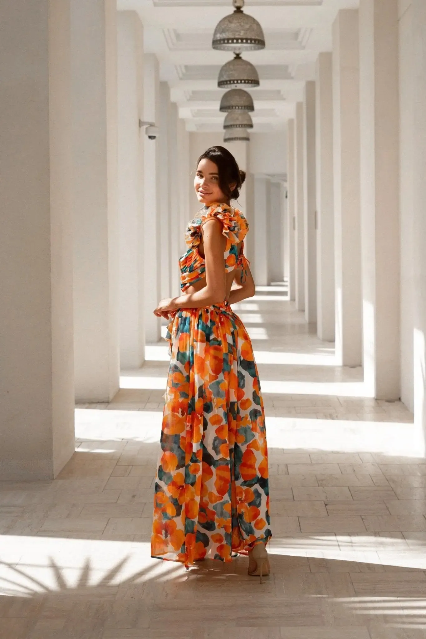 Calypso Maxi Dress sold by Anne Louise Boutique product image thumbnail 4
