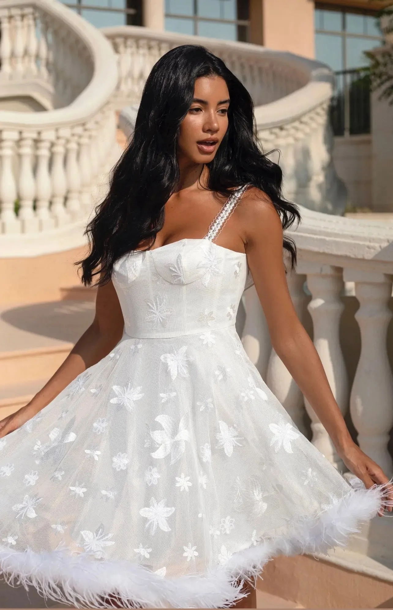 Ballerina Mini Dress sold by Anne Louise Boutique product image thumbnail 4