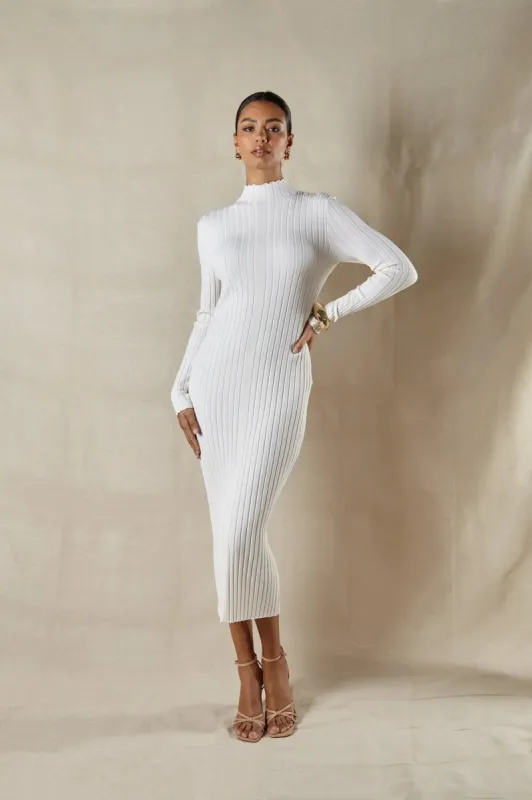 ALB Everyday - Timeless Cream Knit Dress sold by Anne Louise Boutique