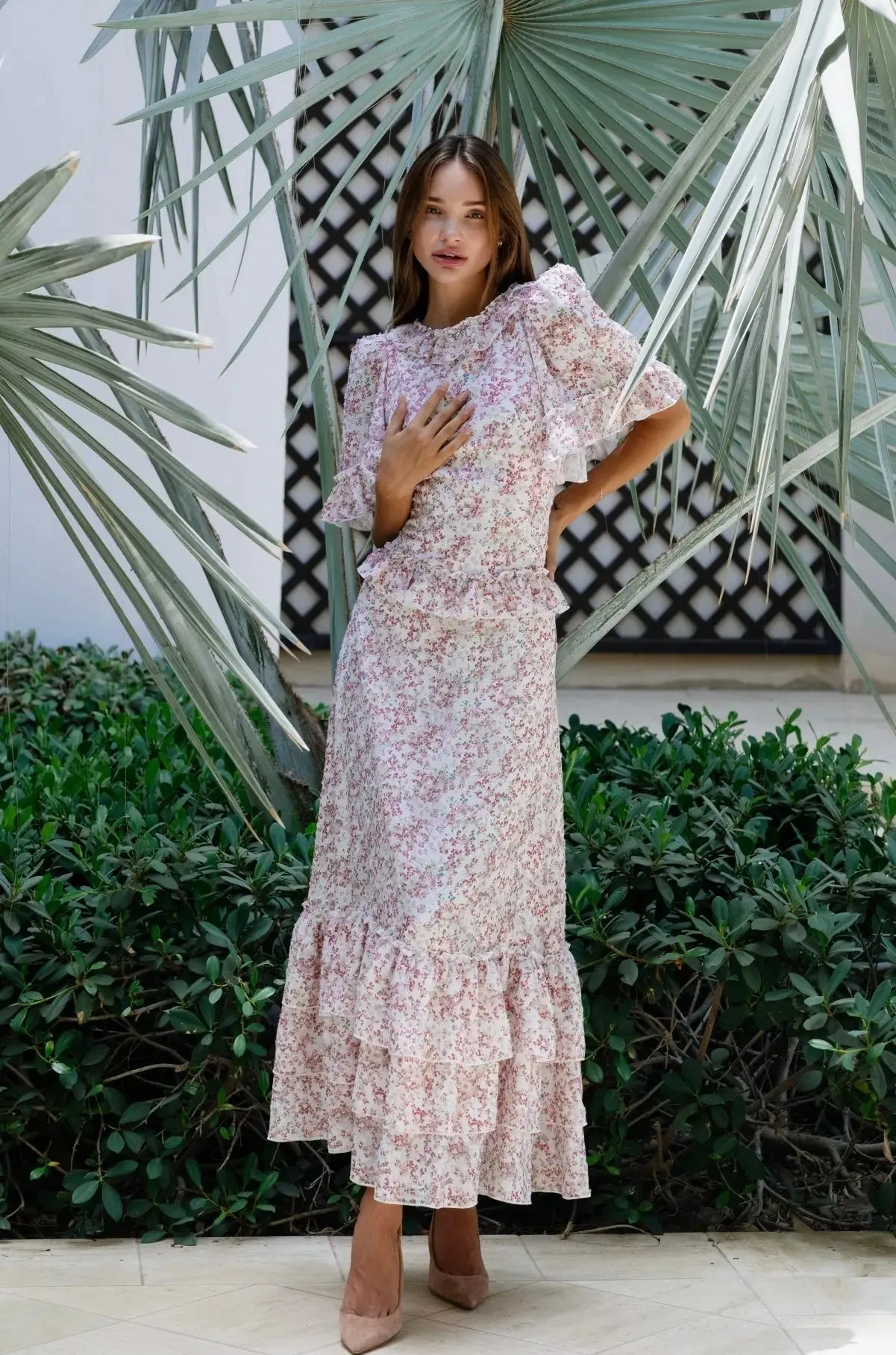 Petal Maxi Dress sold by Anne Louise Boutique product image thumbnail 3