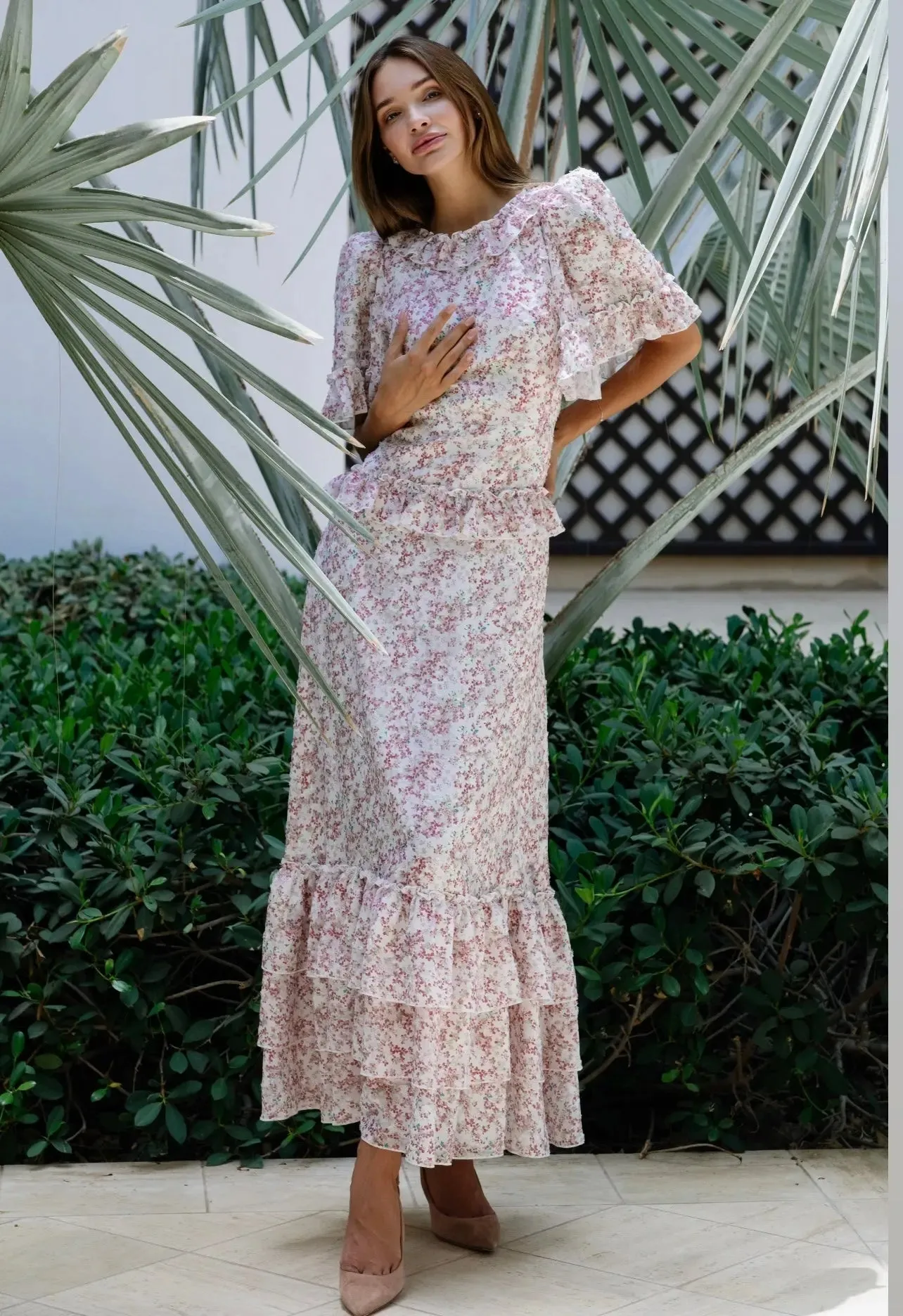 Petal Maxi Dress sold by Anne Louise Boutique product image thumbnail 4