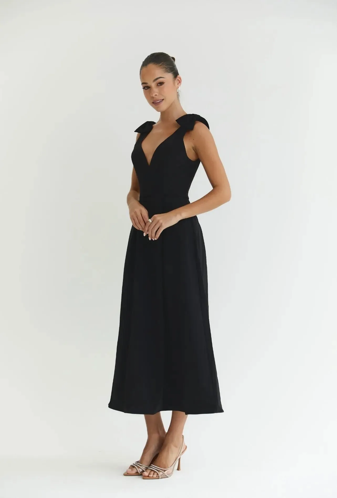 Bowie Black Dress sold by Anne Louise Boutique product image thumbnail 5