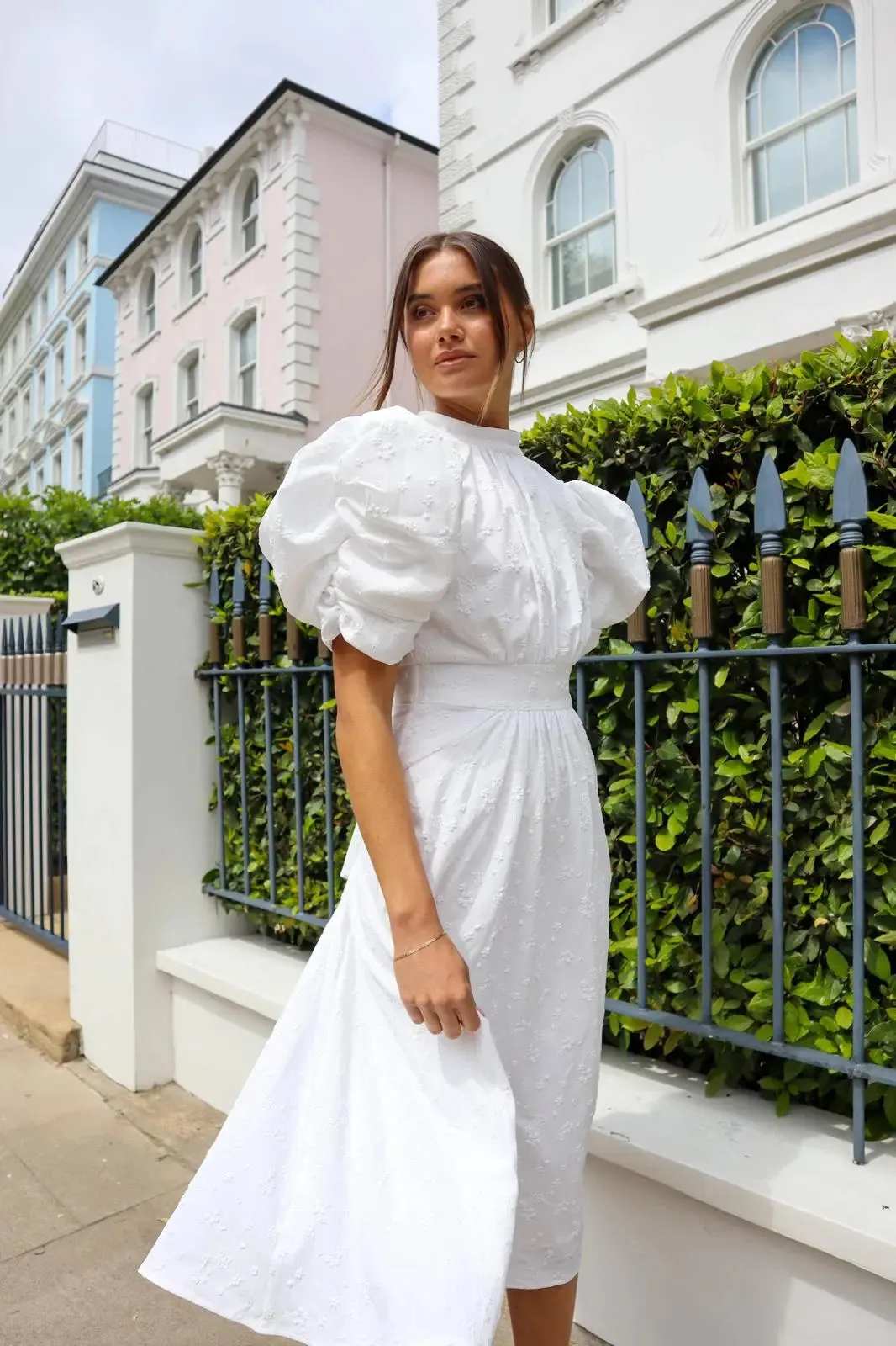 Honeymoon Puff Sleeve Dress | Parallel