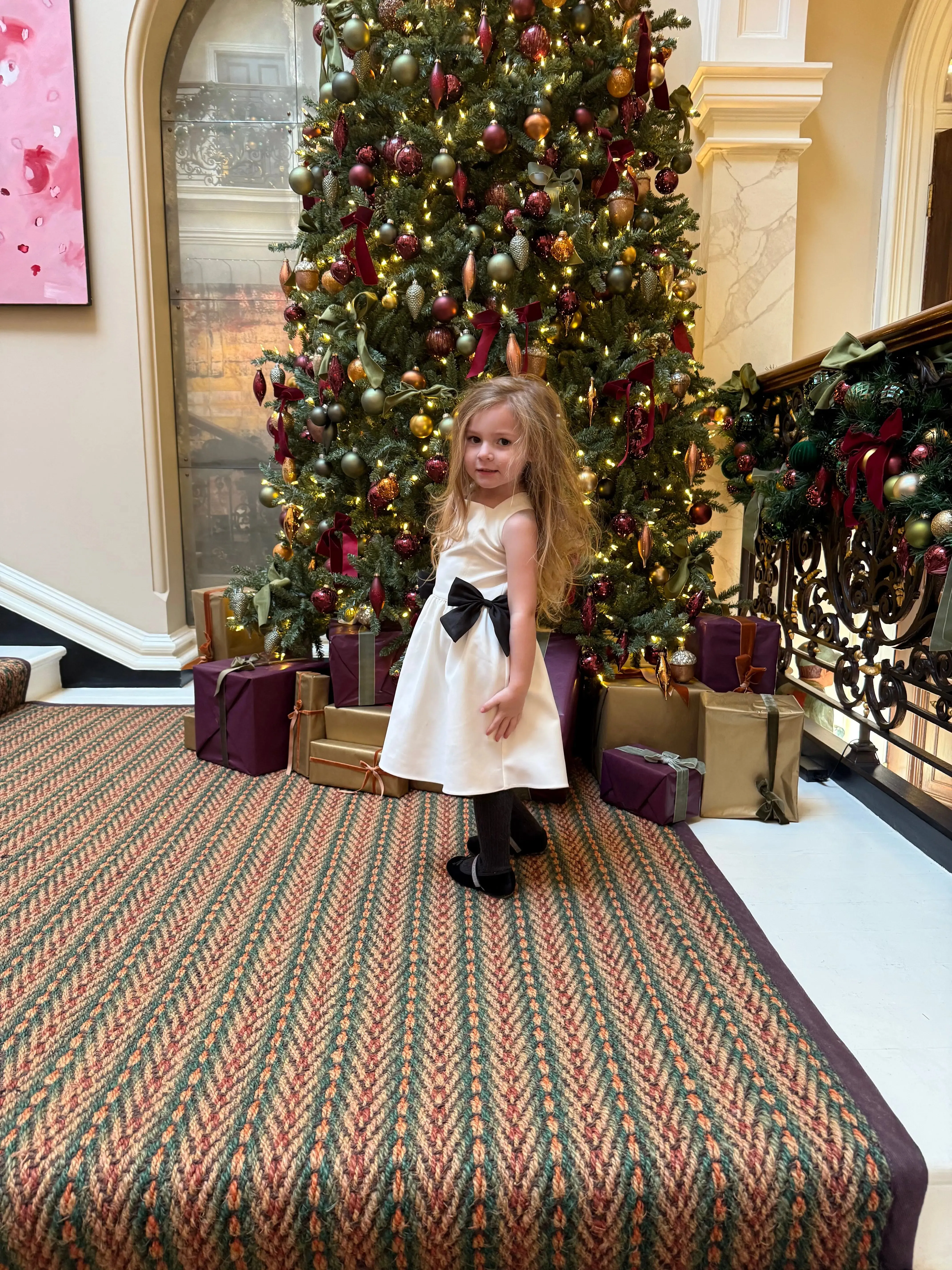 Mini White Bow Dress sold by Anne Louise Boutique product image thumbnail 2